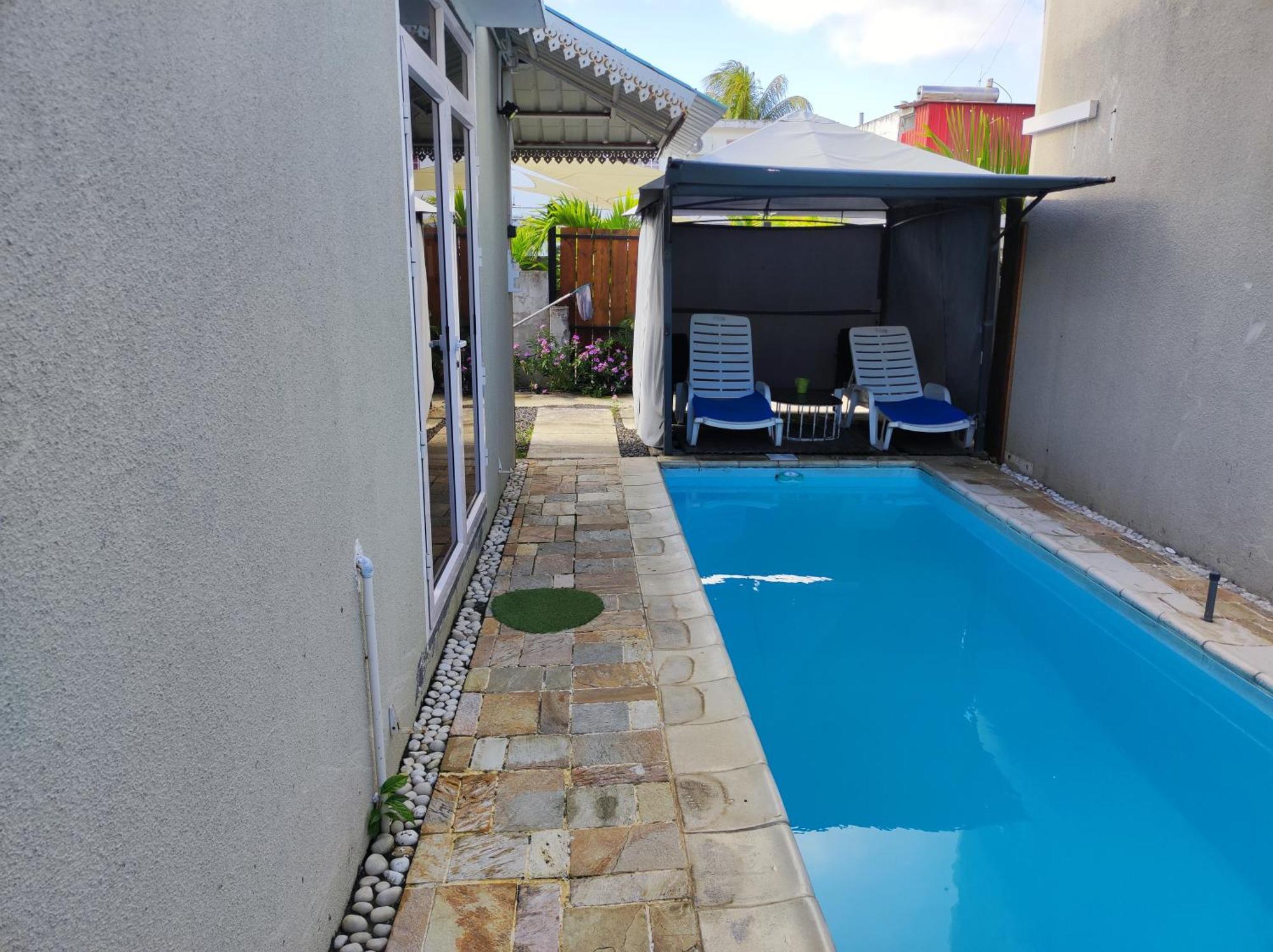 Piscines Privees Et Chauffees, Private Heated Pools Villa Grand Bay Buitenkant foto